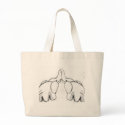 Elephants In love bags