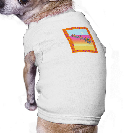elephants in the dessert doggie t shirt elephants in the dessert doggie t shirt