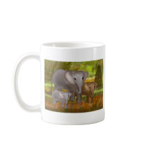 Elephants in the Rainforest Mugs