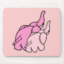 Elephants Mouse Pad