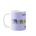 Elephants Never Forget Holiday Mug mug