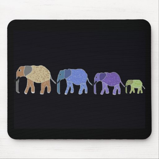 Elephant Mouse Pads and Elephant Mousepad Designs
