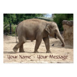 Elephants Never Forget Your Name And Message Card Business Card Templates