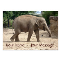Elephants Never Forget Your Name And Message Card