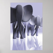 Elephants! Posters