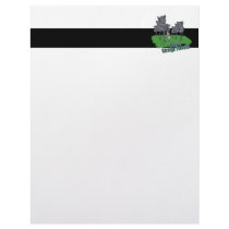 elephants scared of mouse funny forest vector cart personalized letterhead
