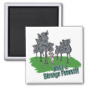 elephants scared of mouse funny forest vector cart