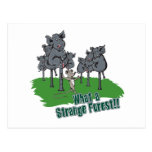 elephants scared of mouse funny forest vector cart postcards