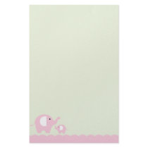 Elephants Customized Stationery