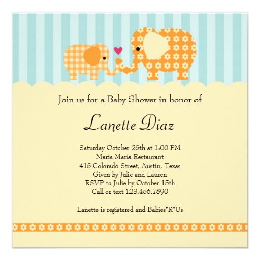 sweet and modern unisex baby showerinvitation features mom and baby ...