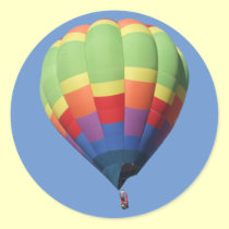 Elevation II Hot Air Balloon Sticker stickers