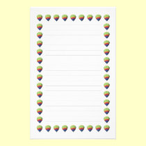 Elevation II Stationery with lines stationery