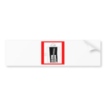elevator bumper sticker