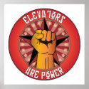 Elevators Are Power posters