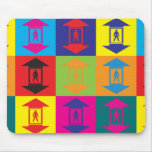 Elevators Pop Art Mouse Mat