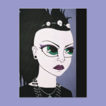 Elf 2 art post card postcards