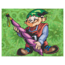 Elf Admiring Ornament Custom Flyer