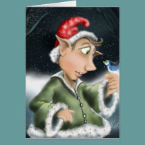 Elf and Bird 2 cards