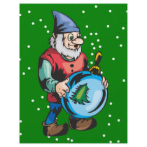 Elf and Blue Christmas Ornament Flyers