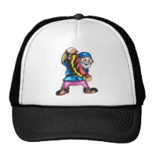 Elf and Christmas Candy Trucker Hats