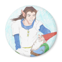 Elf and Gnome magnets