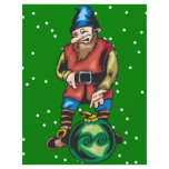 Elf and Green Christmas Ornament flyers