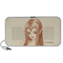 Elf (anime style) mp3 speakers