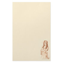 Elf (anime style) personalized stationery