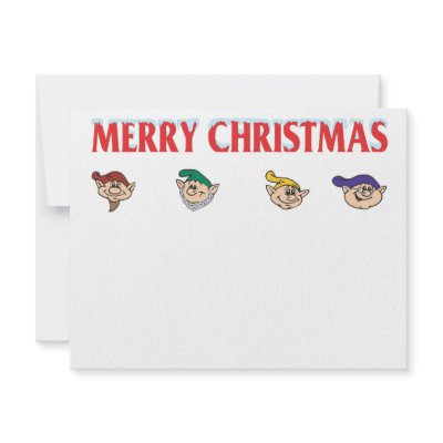 Elf Assembly invitations