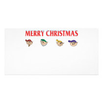 Elf Assembly photo cards