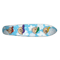 Elf Assembly skateboards by HoliHoliday Elf Assembly skateboards