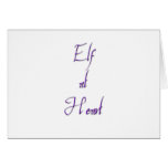 Elf at Heart Greeting Cards