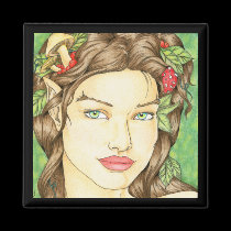 Elf Bride magnets by FaebylArt Elf Bride magnets