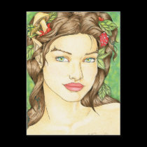 Elf Bride postcards by FaebylArt Elf Bride postcards