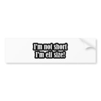 Elf bumper stickers by JadeMonkey717 Elf bumper stickers