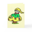 Elf Customizable Card by kidsworld Elf Customizable Card