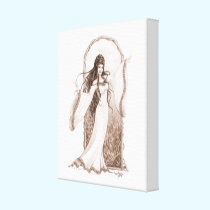 Elf Dancing canvas prints