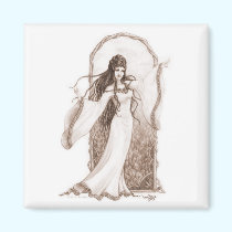 Elf Dancing magnet