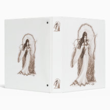 Elf Dancing Vinyl Binder