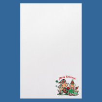 Elf_Family stationery