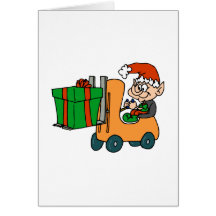 Elf Forklift Cards