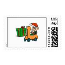 Elf Forklift Stamps