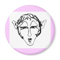 elf girl magnets