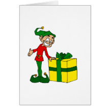 Elf Greeting Cards