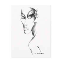 Elf Head: Loopy - WB postcards