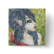 Elf in Ivy Flair Pin