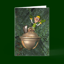 Elf - Jingle Bell Card
