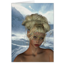 Elf Maiden Greeting Card