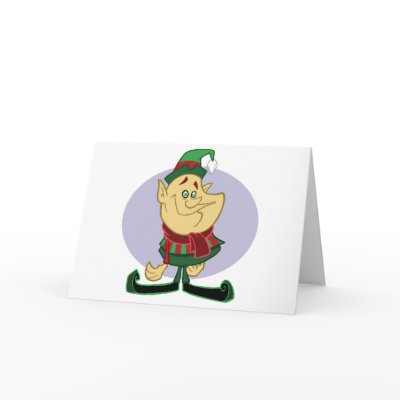 Elf - Merry Christmas Card by adrianropp