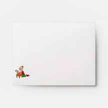 Elf painting toy envelopes